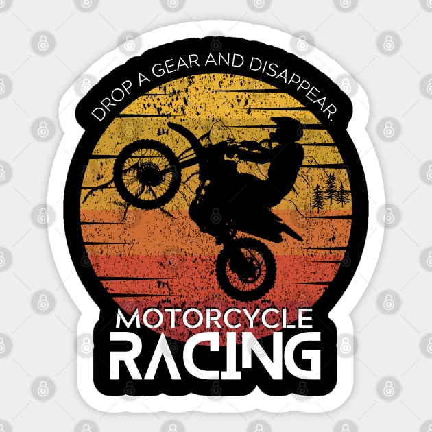 MOTORCYCLE RACING | Wear your sport Sticker by ColorShades